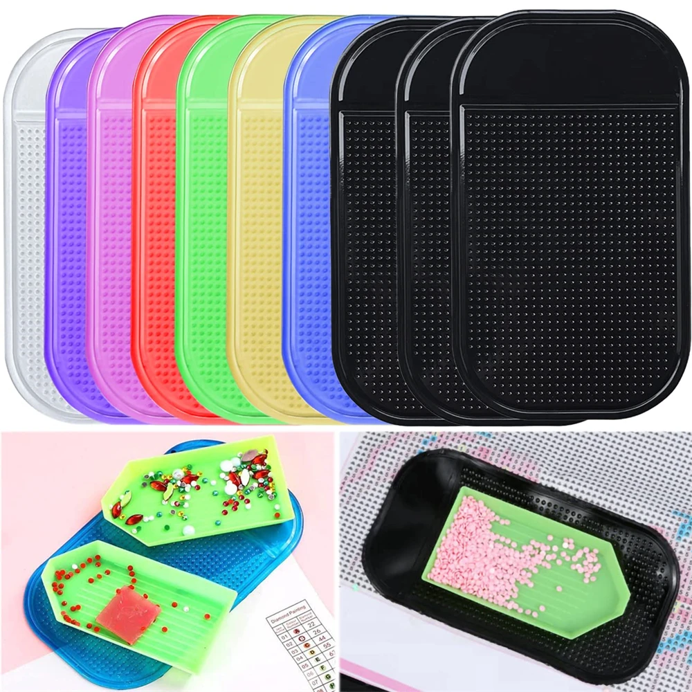 10Pcs Anti-Slip Tools Sticky Mat for Diamond Painting Non-Slip Universal Gel Pad for Fixing Trays 5D Diamond Painting Accessori
10Pcs Anti-Slip Tools Sticky Mat for Diamond Painting Non-Slip Universal Gel Pad for Fixing Trays 5D Diamond Painting Accessori
