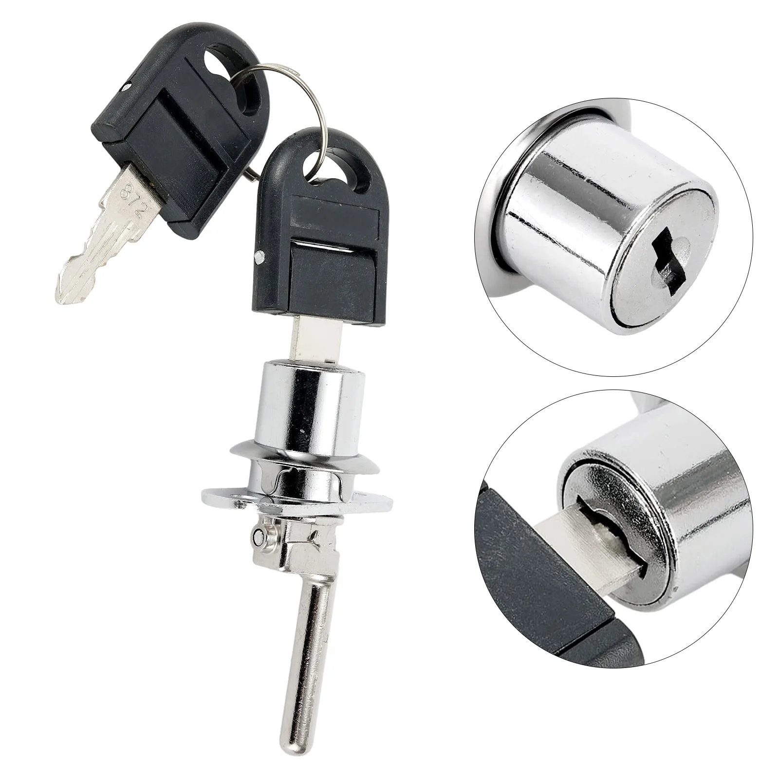 Home Improvement 16/19mm Furniture Cabinet Lock (with 2 Keys) Zinc Alloy Desk Draw Pedestal Lock Office Home Filing Drawer Set
Home Improvement 16/19mm Furniture Cabinet Lock (with 2 Keys) Zinc Alloy Desk Draw Pedestal Lock Office Home Filing Drawer Set