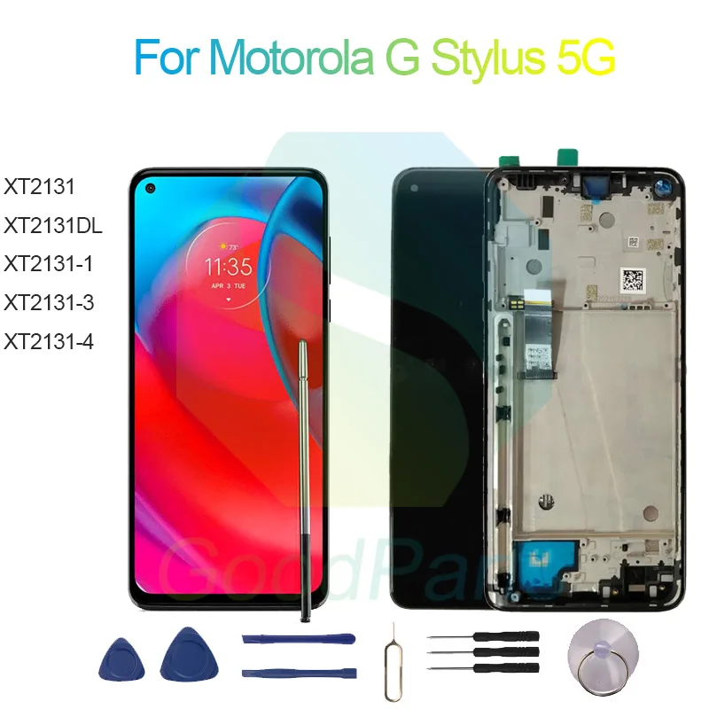 Для Motorola G Stylus 5G сменный дисплей 2400*1080 XT2131-1/3/4,XT2131DL G Stylus 5G ЖК сенсорный дигитайзер в сборе
Для Motorola G Stylus 5G сменный дисплей 2400*1080 XT2131-1/3/4,XT2131DL G Stylus 5G ЖК сенсорный дигитайзер в сборе