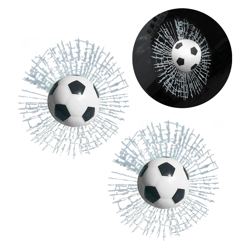 2PCS 3 Pattern Car Stickers Glass Stickers Decorative Car Window Stickers (White Football)
2PCS 3 Pattern Car Stickers Glass Stickers Decorative Car Window Stickers (White Football)