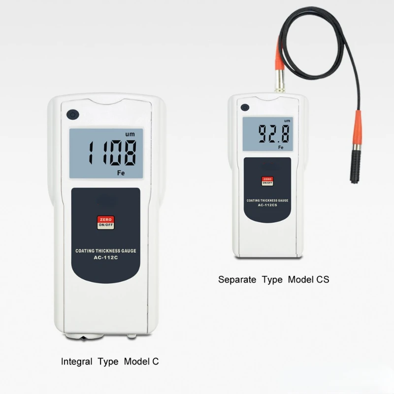 Digital chrome coating thickness gauge AC-112CS Portable mini Chrome Car paint tester
Digital chrome coating thickness gauge AC-112CS Portable mini Chrome Car paint tester