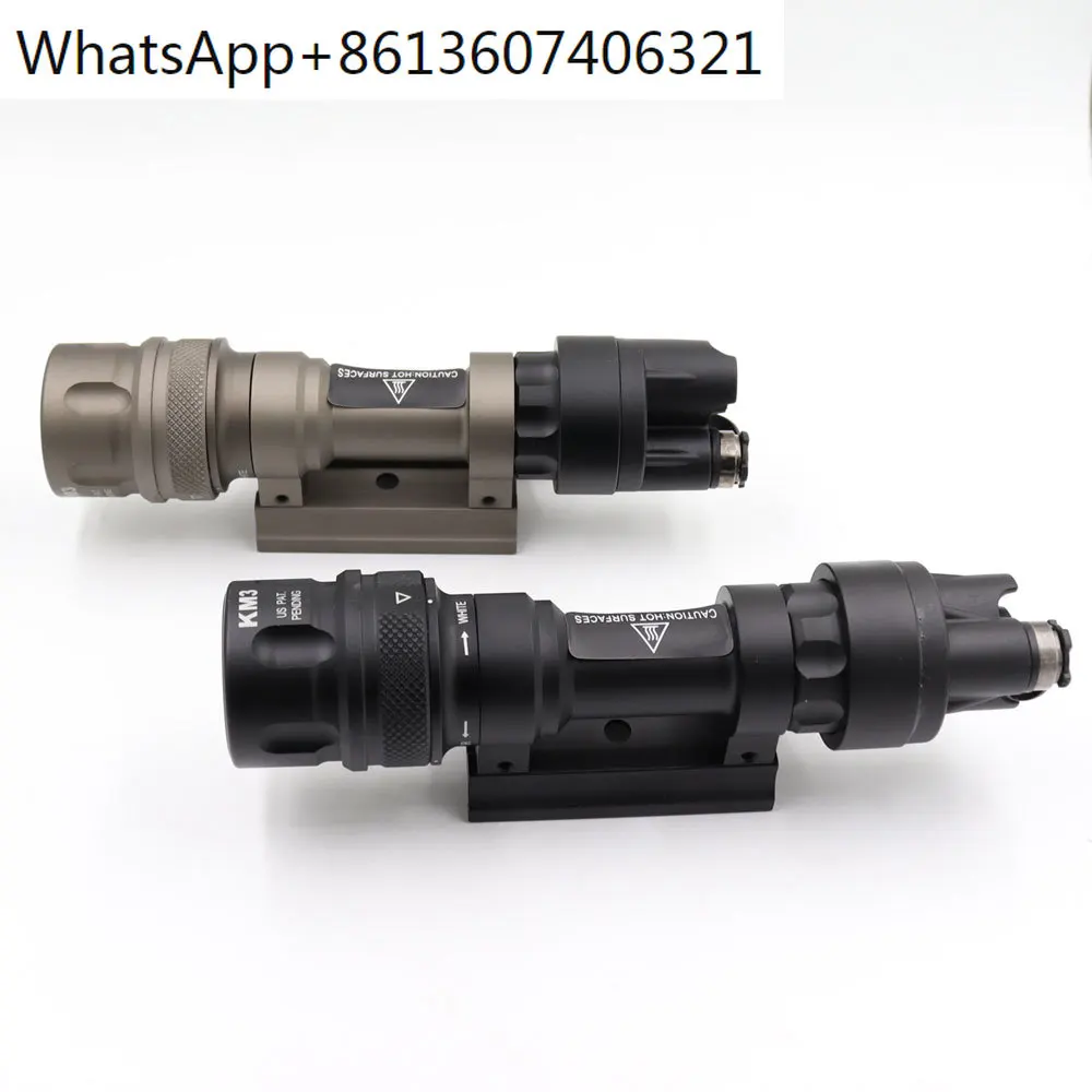 M952V IR Scout Tactical Weapon Light LED White Light Output Waterproof Remote Switch Pressure Flashlight QD Mount Picatinny Rail
M952V IR Scout Tactical Weapon Light LED White Light Output Waterproof Remote Switch Pressure Flashlight QD Mount Picatinny Rail