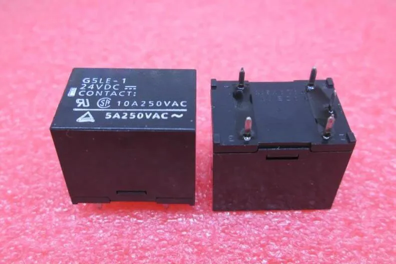 Горячее новое реле G5LE-1-24VDC G5LE-1 24VDC G5LE1 G5LE 24VDC DC24V 5A DIP5 10 шт./лот
Горячее новое реле G5LE-1-24VDC G5LE-1 24VDC G5LE1 G5LE 24VDC DC24V 5A DIP5 10 шт./лот