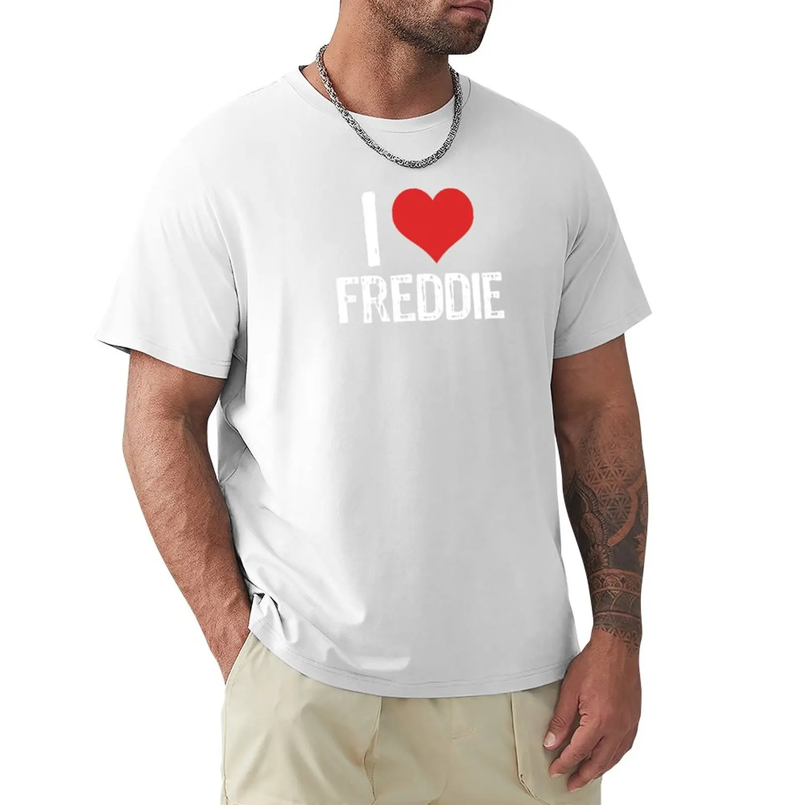 I Love Freddie T-Shirt shirts graphic tees t shirt man Oversized t-shirt men workout shirt
I Love Freddie T-Shirt shirts graphic tees t shirt man Oversized t-shirt men workout shirt