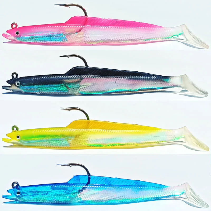 2PCS Fishing Lure Jig Head 15cm33g Soft Tail Lures Inshore Fishing Baits Flexible Vinyle Artificial Lures Worm Hook Swimbait
2PCS Fishing Lure Jig Head 15cm33g Soft Tail Lures Inshore Fishing Baits Flexible Vinyle Artificial Lures Worm Hook Swimbait