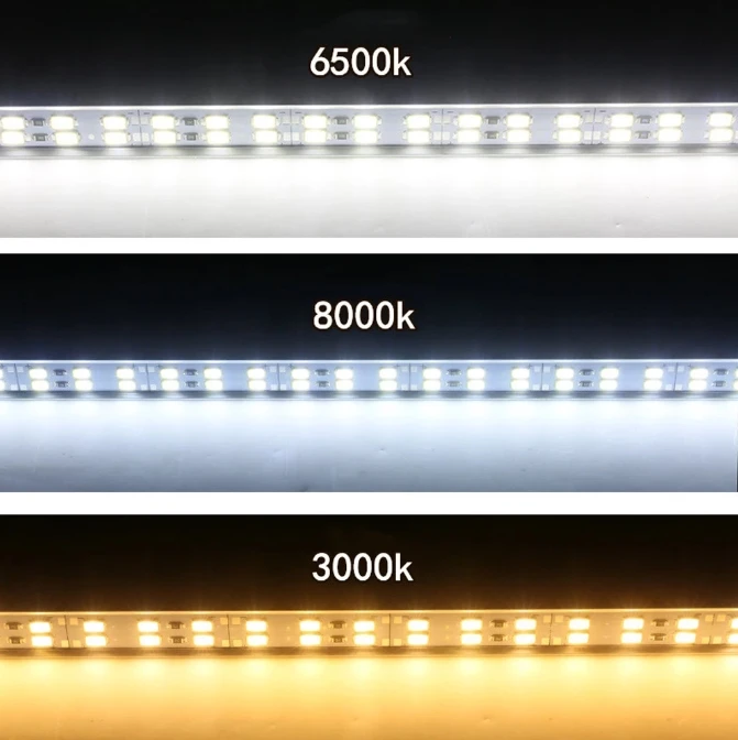 Super Bright LED Hard Bar light DC12V 50cm 144leds/m SMD 5630/5730 Aluminum Alloy Led Hard Strip lights For Cabinet
Super Bright LED Hard Bar light DC12V 50cm 144leds/m SMD 5630/5730 Aluminum Alloy Led Hard Strip lights For Cabinet