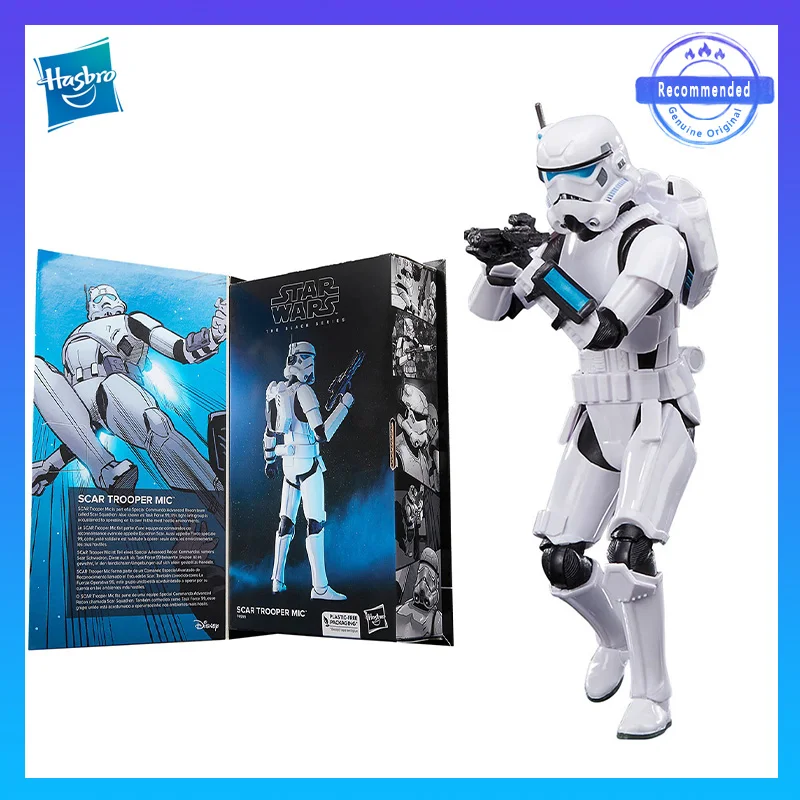Hasbro Genuine Original Star Wars Black Series SCAR Trooper Mic 6inch Collectible Peripherals Gift Movable Characters Model Toys
Hasbro Genuine Original Star Wars Black Series SCAR Trooper Mic 6inch Collectible Peripherals Gift Movable Characters Model Toys