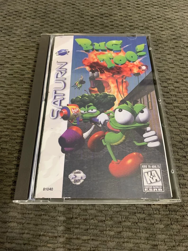 Saturn Copy Disc Game Bug Too! With Manual Unlock SS Console Game Optical Drive Retro Video Direct Reading Game
Saturn Copy Disc Game Bug Too! With Manual Unlock SS Console Game Optical Drive Retro Video Direct Reading Game