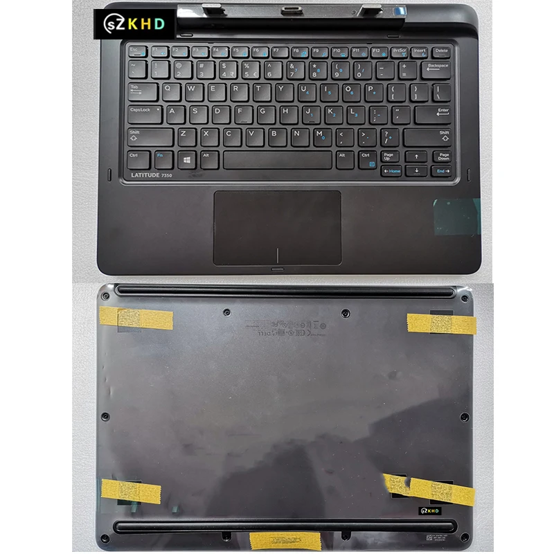 New For Dell Latitude 13 7350 K14A Tablet 2-in-1 US Palmrest Upper Case Portable External Docking Keyboard Black Laptop
New For Dell Latitude 13 7350 K14A Tablet 2-in-1 US Palmrest Upper Case Portable External Docking Keyboard Black Laptop