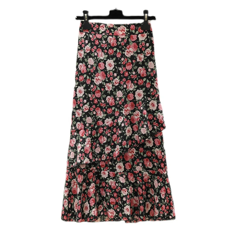 Floral Chiffon Long Elegant High-Waisted Women'S Summer Skirts Korean Style Skirt Fashion 2022 Harajuku Clothes Kawaii
Floral Chiffon Long Elegant High-Waisted Women'S Summer Skirts Korean Style Skirt Fashion 2022 Harajuku Clothes Kawaii