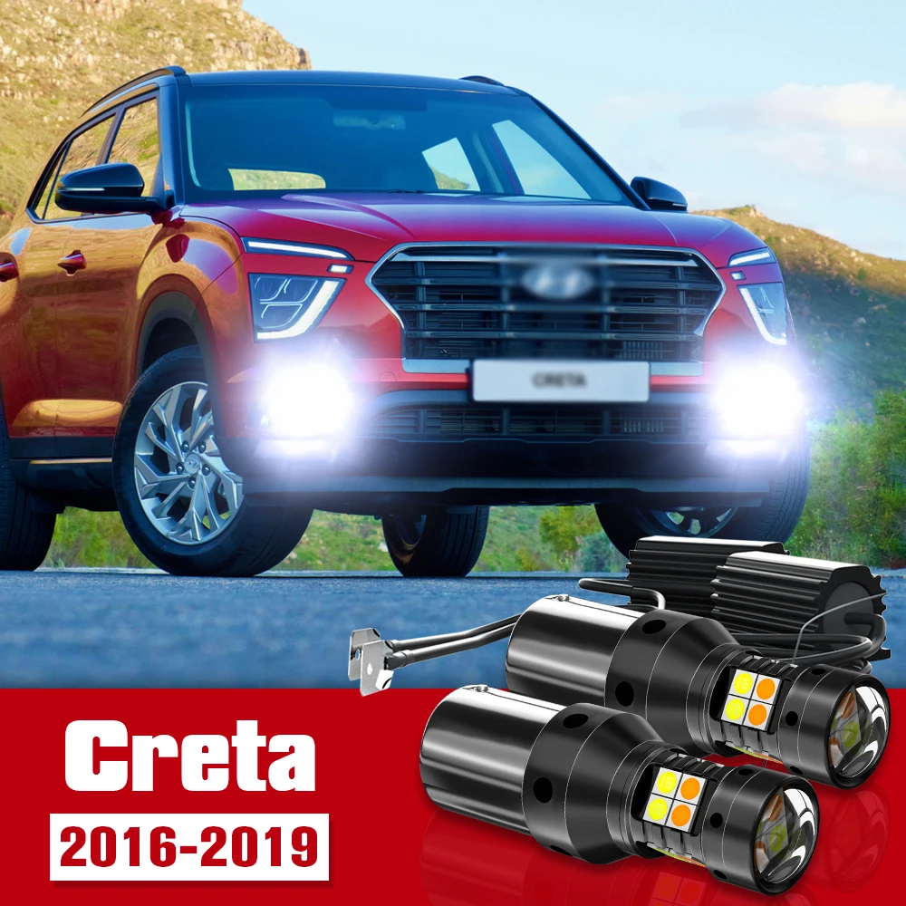 2pcs Dual Mode Turn Signal+Daytime Running Light Accessories LED DRL For Hyundai Creta 2016-2019 2017 2018
2pcs Dual Mode Turn Signal+Daytime Running Light Accessories LED DRL For Hyundai Creta 2016-2019 2017 2018