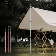 Outdoor Canopy Pole Adjustable Support Rod Bracket Telescopic Rod Aluminum Alloy Rod Sunshade Tent Pole Camping Tarp Awning Pole
Outdoor Canopy Pole Adjustable Support Rod Bracket Telescopic Rod Aluminum Alloy Rod Sunshade Tent Pole Camping Tarp Awning Pole