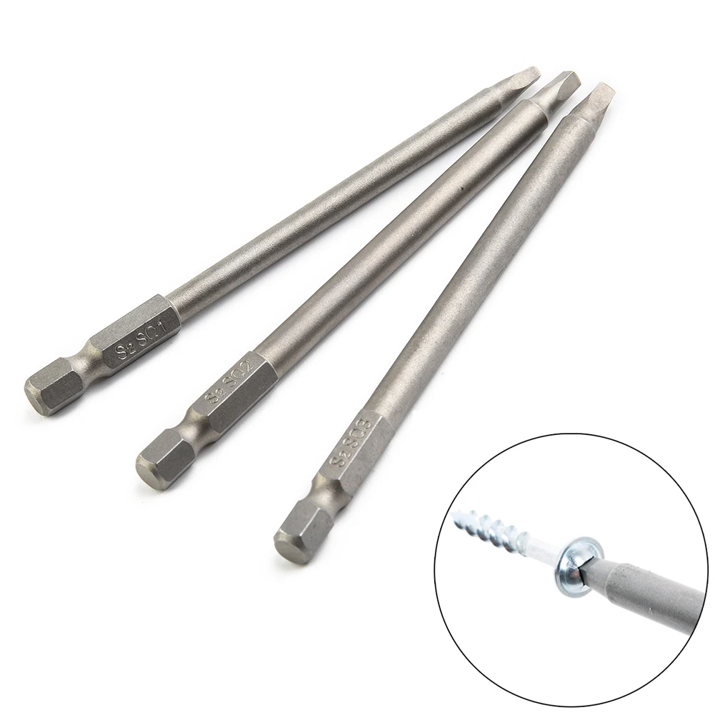3pcs 100mm Electric Driver Bits Magnetic Square Head Electric Screwdriver Head Screw Driver Bits For Repair Hand Tool SQ1-SQ3
3pcs 100mm Electric Driver Bits Magnetic Square Head Electric Screwdriver Head Screw Driver Bits For Repair Hand Tool SQ1-SQ3