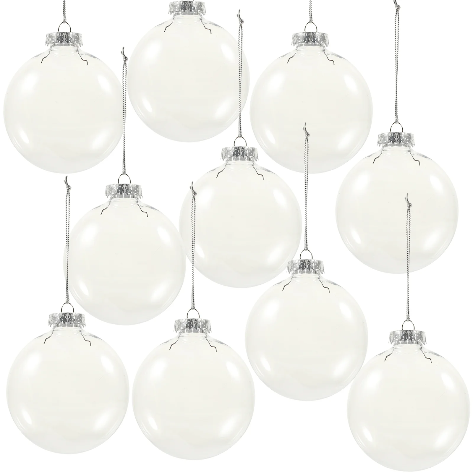 Party Decorative Balls Christmas Flat Outdoor Decor Christmas for Crafts Fillable
Party Decorative Balls Christmas Flat Outdoor Decor Christmas for Crafts Fillable