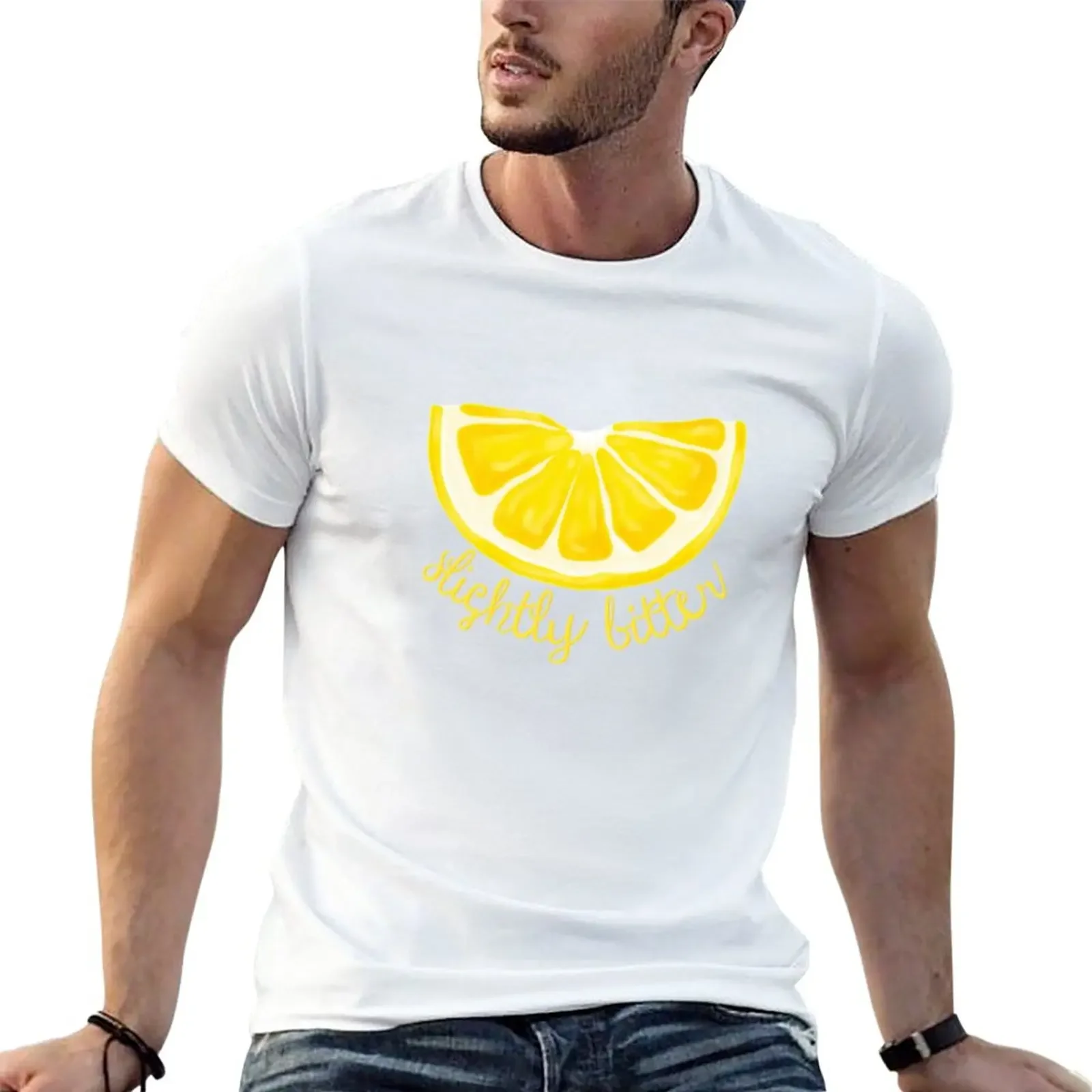 

Slightly Bitter Lemon T-Shirt quick drying boys whites customs design your own fitted t shirts for men
