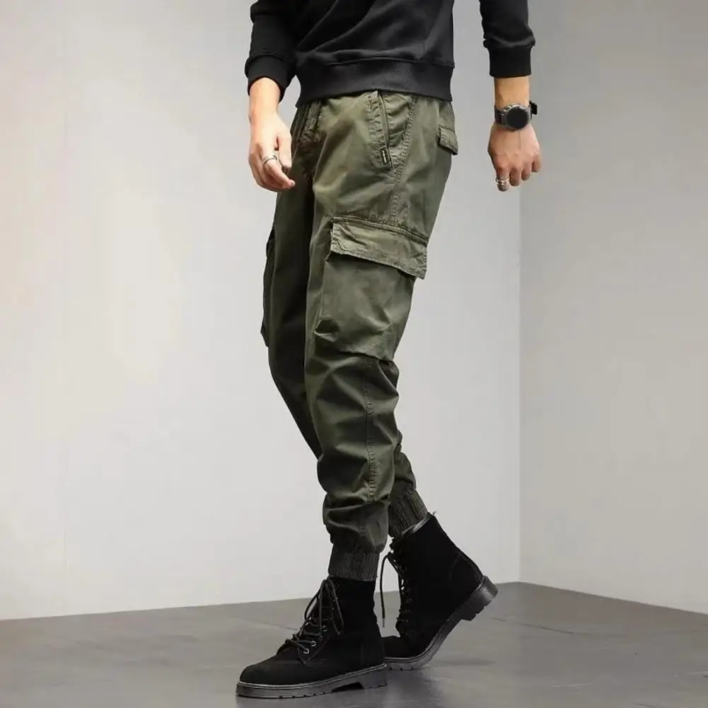 Men Cargo Pants Multi Pockets Casual Tactical Work Pant Ankle-banded Loose Hip Hop Jogging Pants Streetwear Men Long Trousers
Men Cargo Pants Multi Pockets Casual Tactical Work Pant Ankle-banded Loose Hip Hop Jogging Pants Streetwear Men Long Trousers