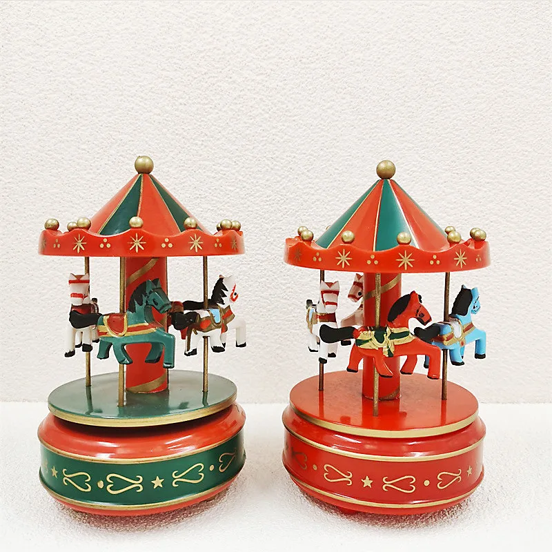 Christmas Carousel Music Bells Clockwork Automatic Christmas Decoration Supplies Ornaments Kids Toys Festival
Christmas Carousel Music Bells Clockwork Automatic Christmas Decoration Supplies Ornaments Kids Toys Festival