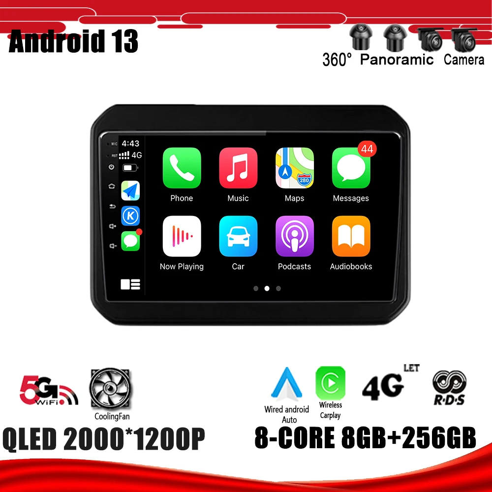 Car Radio Multimedia Player for Suzuki Ignis 2016 2017 2018 2019 2020 Android 13 GPS Navigation DSP Carplay WIFI
Car Radio Multimedia Player for Suzuki Ignis 2016 2017 2018 2019 2020 Android 13 GPS Navigation DSP Carplay WIFI