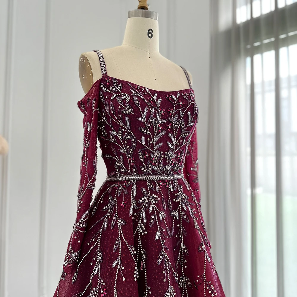 Luxury Dubai Fuchsia Purple Ball Gown Evening Dresses Arabic Women Blue Formal Dress for Wedding Guest Party 11 Mallzona Sc11c78a1a8a24a45ae21e9c19f2bfdaaG Luxury Dubai Fuchsia Purple Ball Gown Evening Dresses Arabic Women Blue Formal Dress for Wedding Guest Party Mallzona