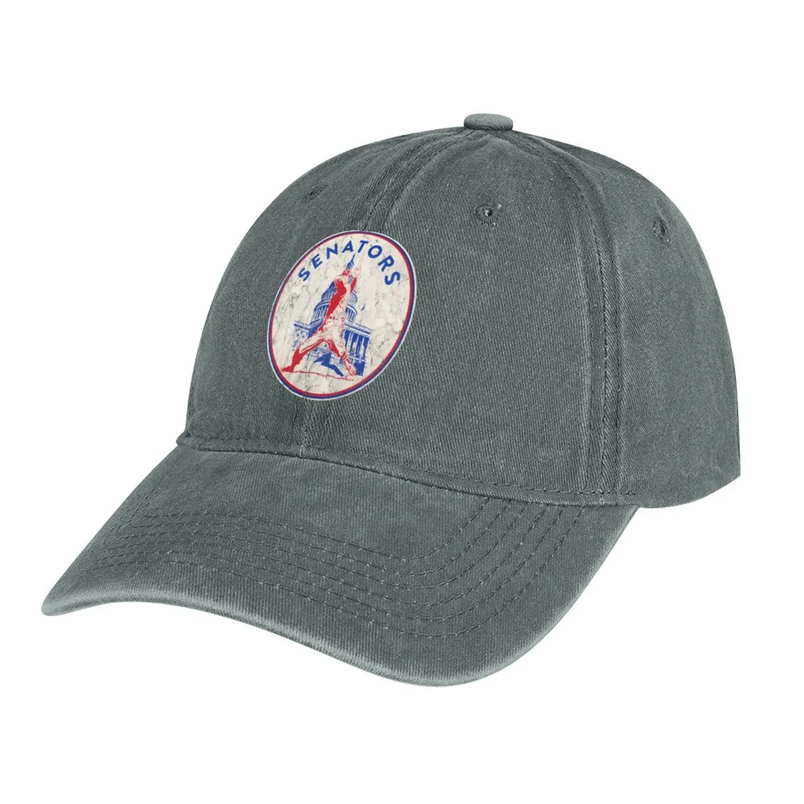 Vintage Washington Senators baseball logo Distressed version Cowboy Hat Visor Beach Male Women's
Vintage Washington Senators baseball logo Distressed version Cowboy Hat Visor Beach Male Women's