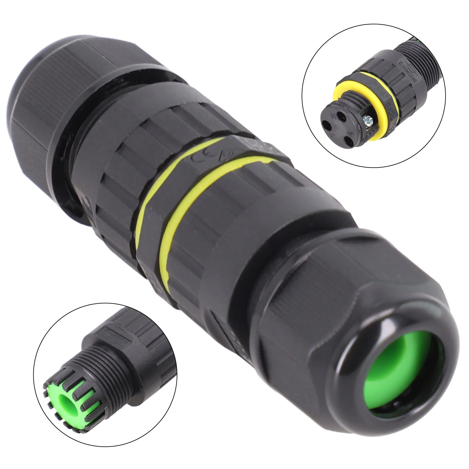 Waterproof Connector Box 3 Pin Cable Gland Connector Screw Fixed Type Suitable for Navigation EN 17 5A Current
Waterproof Connector Box 3 Pin Cable Gland Connector Screw Fixed Type Suitable for Navigation EN 17 5A Current