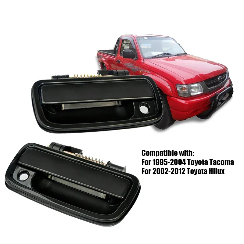 Черная наружная дверная ручка LH & RH для пикапа Tacoma 95-04 на 2002-2012 Toyota Hilux 69220-35020 69210-35020
Черная наружная дверная ручка LH & RH для пикапа Tacoma 95-04 на 2002-2012 Toyota Hilux 69220-35020 69210-35020