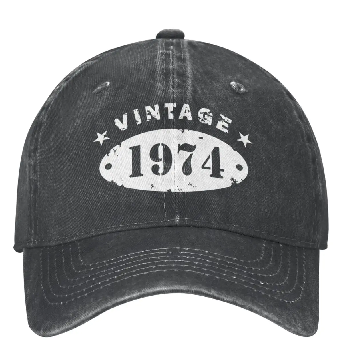 

Born In 1974 50th Gift Outfit Men Women Baseball Cap People 50 Years Old Birthday Trucker Hats Vintage Adjustable Fit