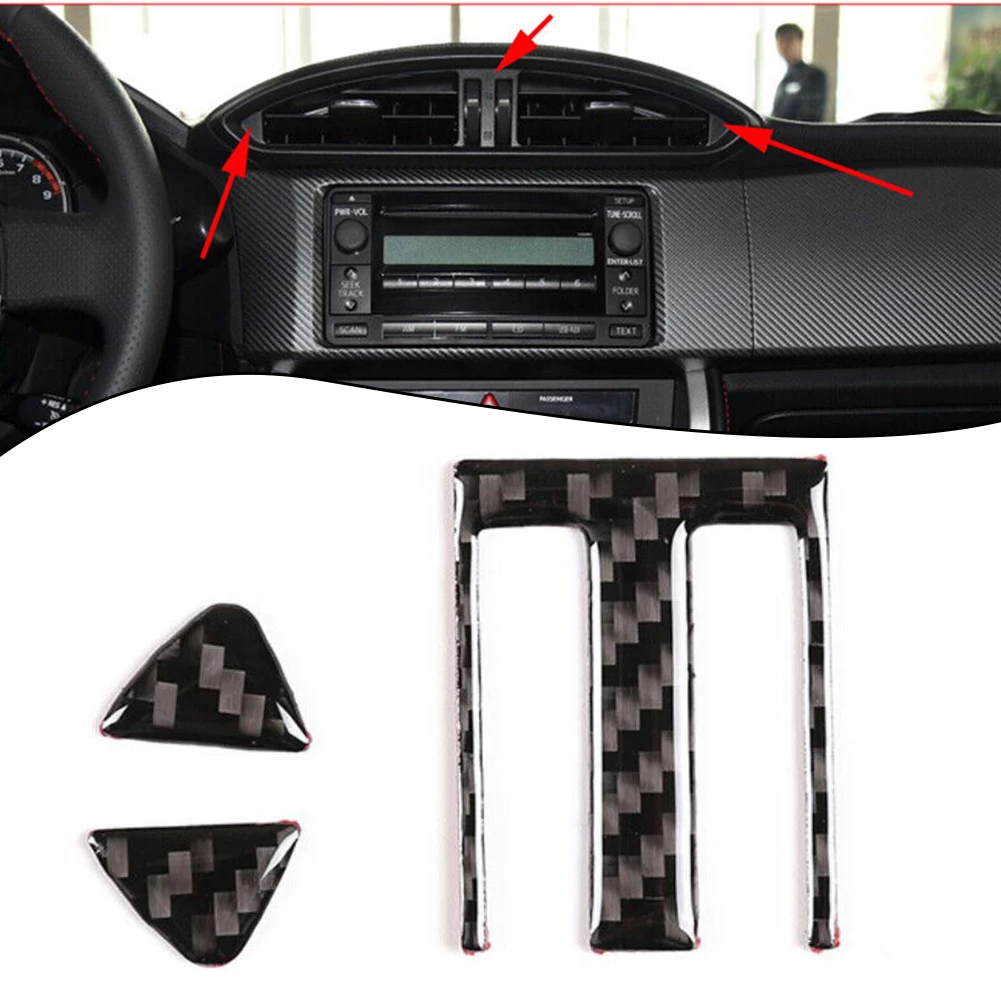 Enhance Your Driving Experience with Carbon Fiber Central Air Vent Outlet Trim Cover For Toyota 86 2020/For BRZ 2019
Enhance Your Driving Experience with Carbon Fiber Central Air Vent Outlet Trim Cover For Toyota 86 2020/For BRZ 2019