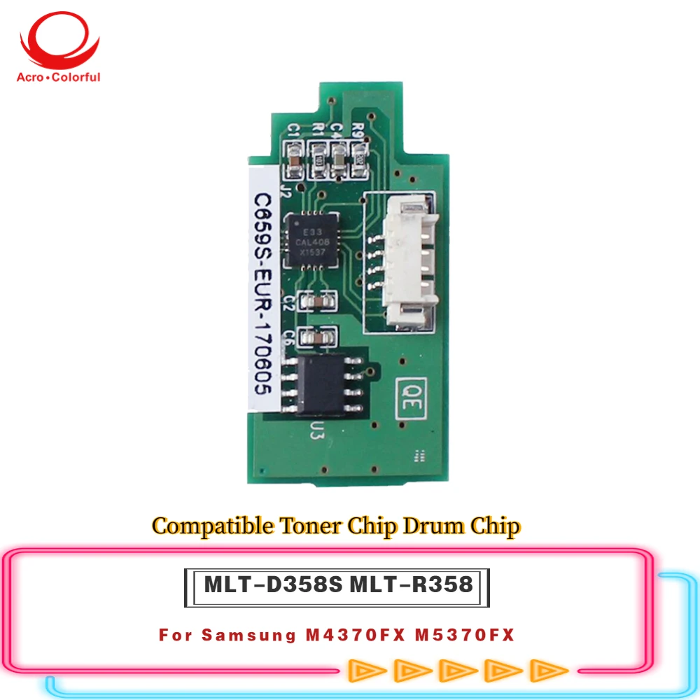 30K Compatible MLT-D358S Toner Chip Apply to Samsung M4370FX M5370FX Laser Printer Cartridge Refill
30K Compatible MLT-D358S Toner Chip Apply to Samsung M4370FX M5370FX Laser Printer Cartridge Refill