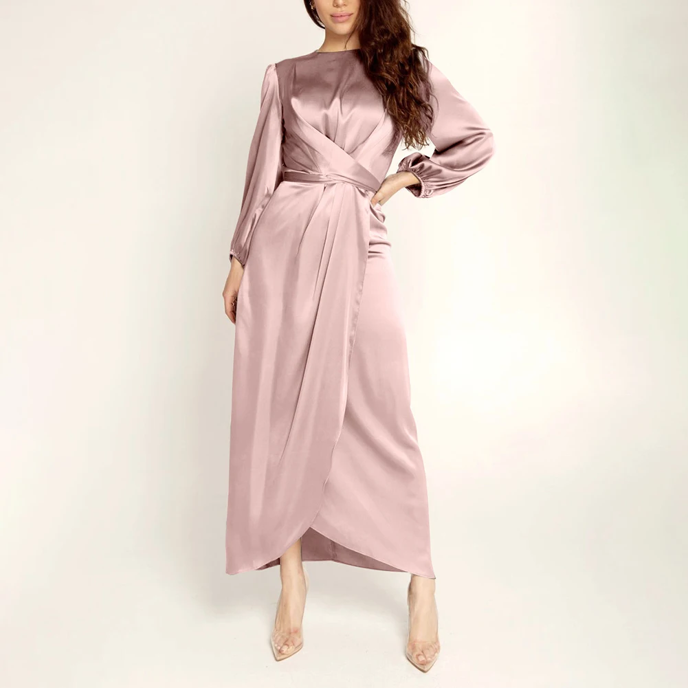 Redefine Your Wardrobe with Women’s Satin Muslim Dress Kaftan Party Gown with Puff Sleeves Long Maxi Style for All Seasons
Redefine Your Wardrobe with Women’s Satin Muslim Dress Kaftan Party Gown with Puff Sleeves Long Maxi Style for All Seasons