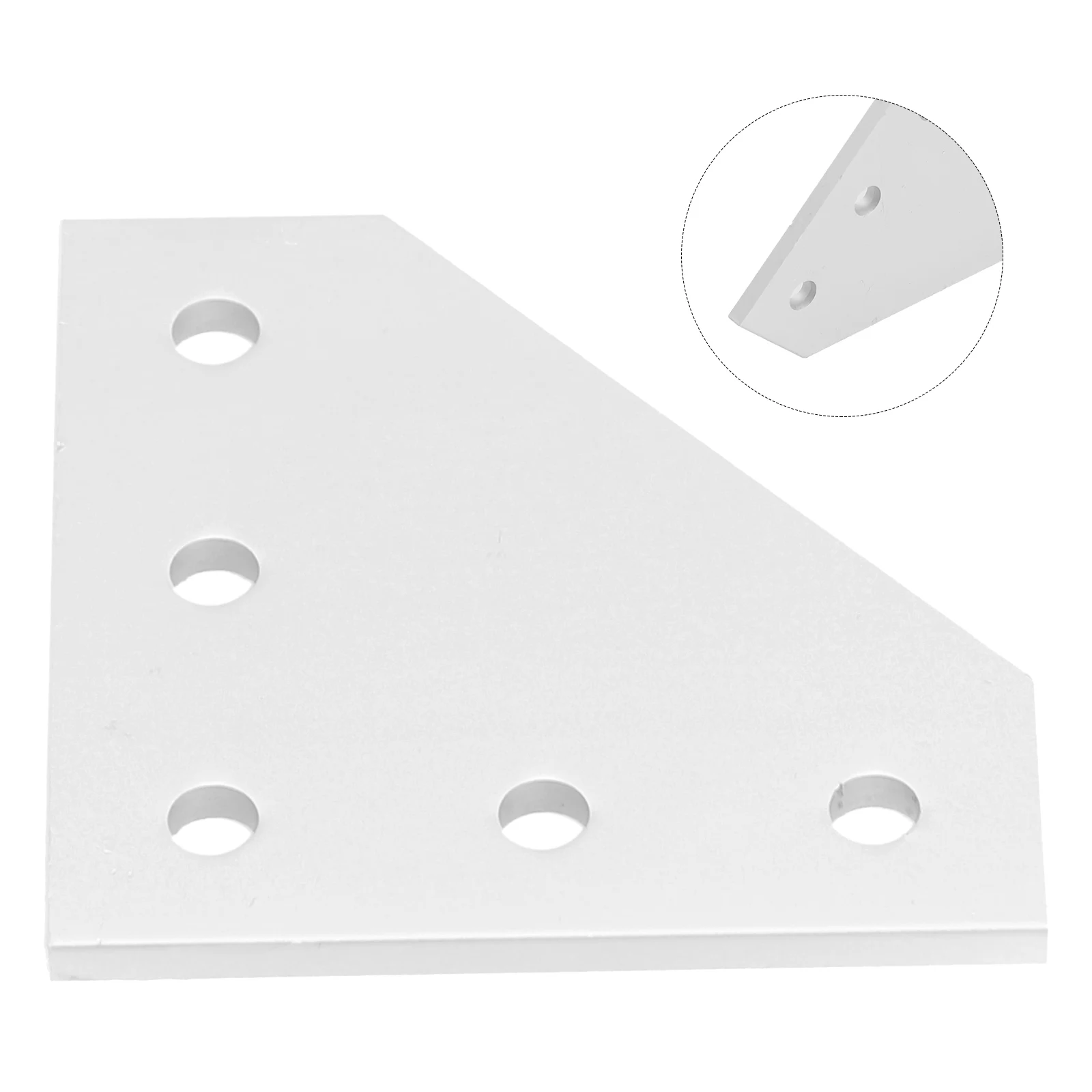 2pcs/lot 5 Hole Black/Silver Joint Board Plate Corner Angle Bracket Connection Joint Strip For 2020 Aluminum Profile Hardware
2pcs/lot 5 Hole Black/Silver Joint Board Plate Corner Angle Bracket Connection Joint Strip For 2020 Aluminum Profile Hardware