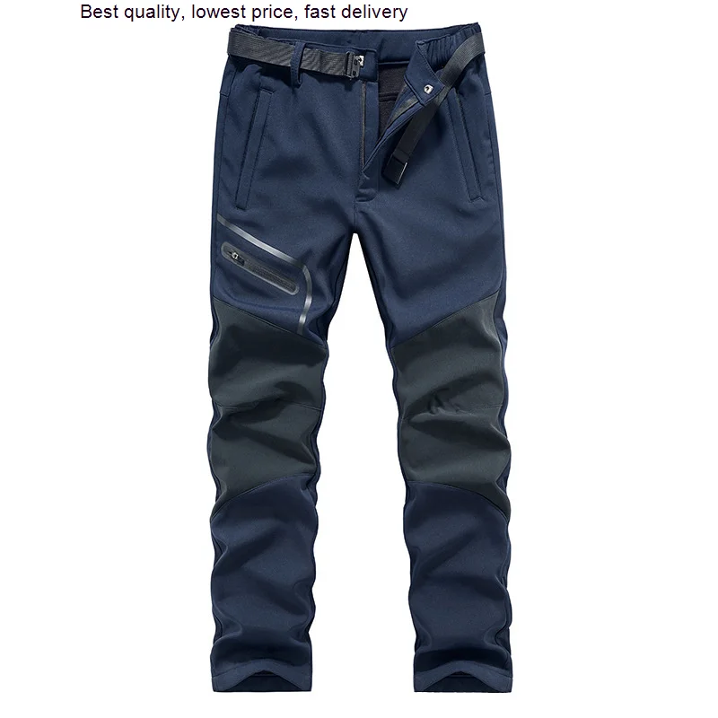Winter Men's Hiking Pants Outdoor Camping Travel Windproof Snow Breathable Fleece Keep Warm Male Trekking Trousers
Winter Men's Hiking Pants Outdoor Camping Travel Windproof Snow Breathable Fleece Keep Warm Male Trekking Trousers