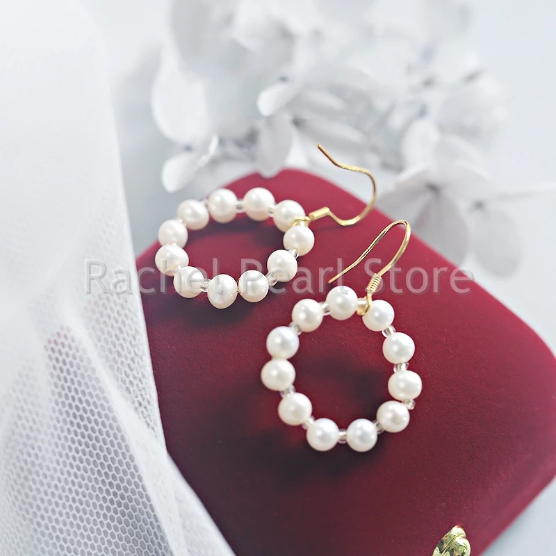 Nice Akoya Pearl Circle Hoop Drop Earrings Women 's Trend New Luxury Elegant Aesthetic Wedding Party Jewelry Бесплатная доставка
Nice Akoya Pearl Circle Hoop Drop Earrings Women 's Trend New Luxury Elegant Aesthetic Wedding Party Jewelry Бесплатная доставка