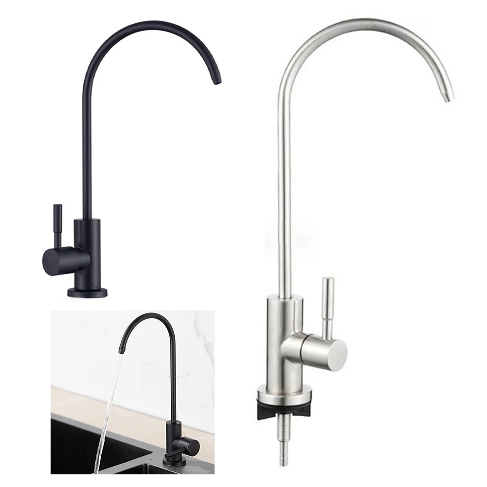 1Pcs Lot Faucet Tap Black Stainless Steel Direct Drinking Water Faucet Household Kitchen Water Purifier Faucet Accessories
1Pcs Lot Faucet Tap Black Stainless Steel Direct Drinking Water Faucet Household Kitchen Water Purifier Faucet Accessories