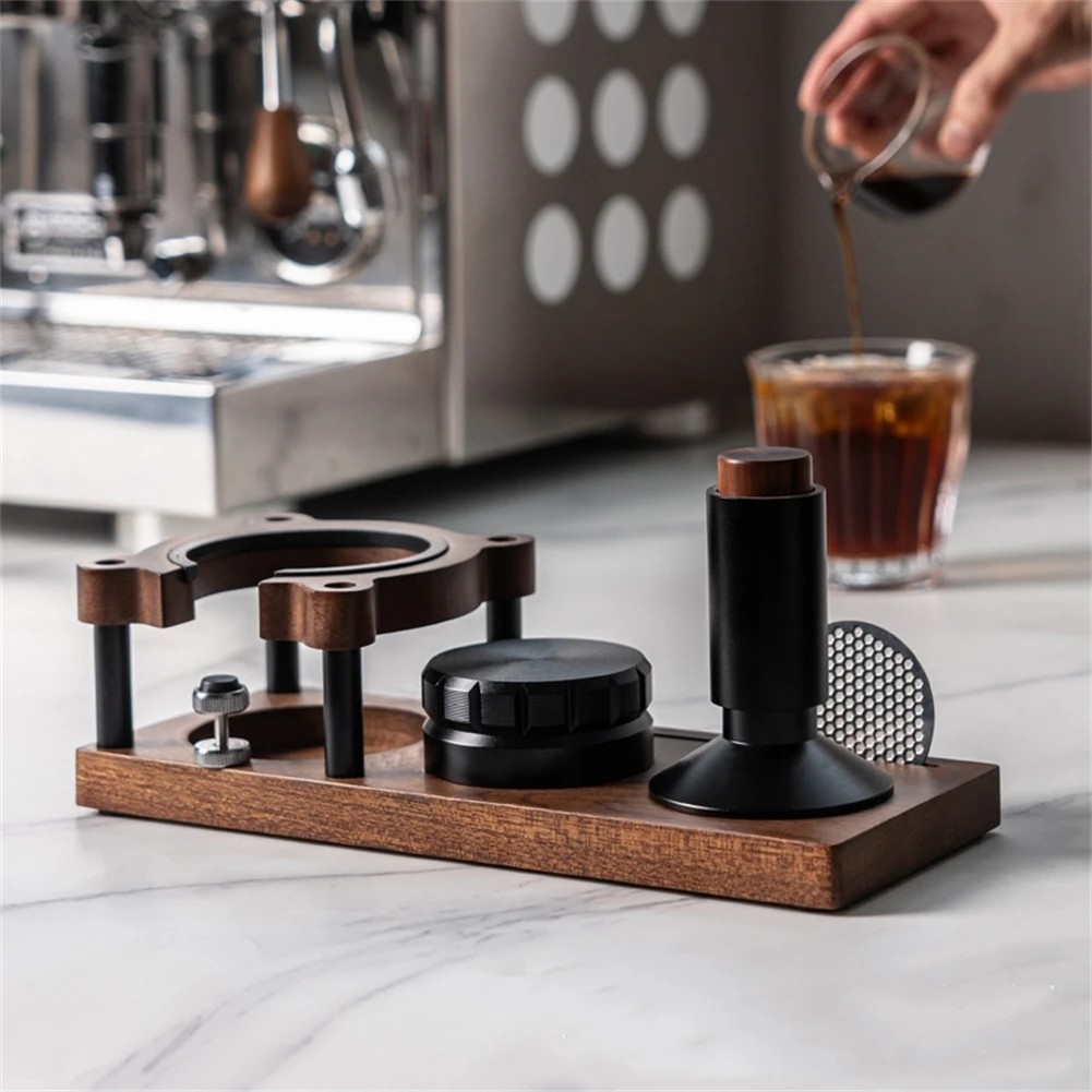 1pcs Coffee Tamper Storage Rack Handle Bracket Support Base Walnut Suitable For Espresso Accessories Barista 51-58mm
1pcs Coffee Tamper Storage Rack Handle Bracket Support Base Walnut Suitable For Espresso Accessories Barista 51-58mm