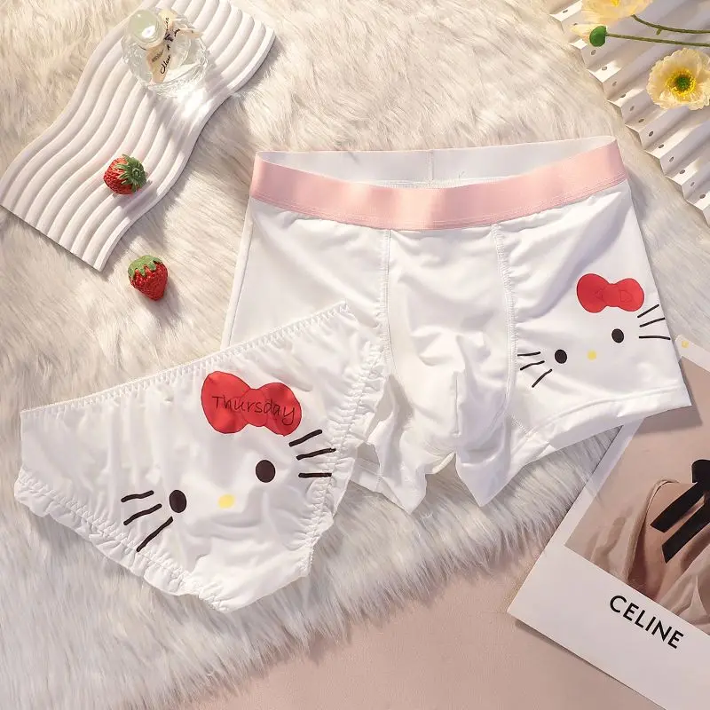 Sanrio New Summer Couple Pants Pure Desire Style Kawaii Cinnamoroll Kitty Cat Pochacco Cartoon Set Comfortable and Safe
Sanrio New Summer Couple Pants Pure Desire Style Kawaii Cinnamoroll Kitty Cat Pochacco Cartoon Set Comfortable and Safe