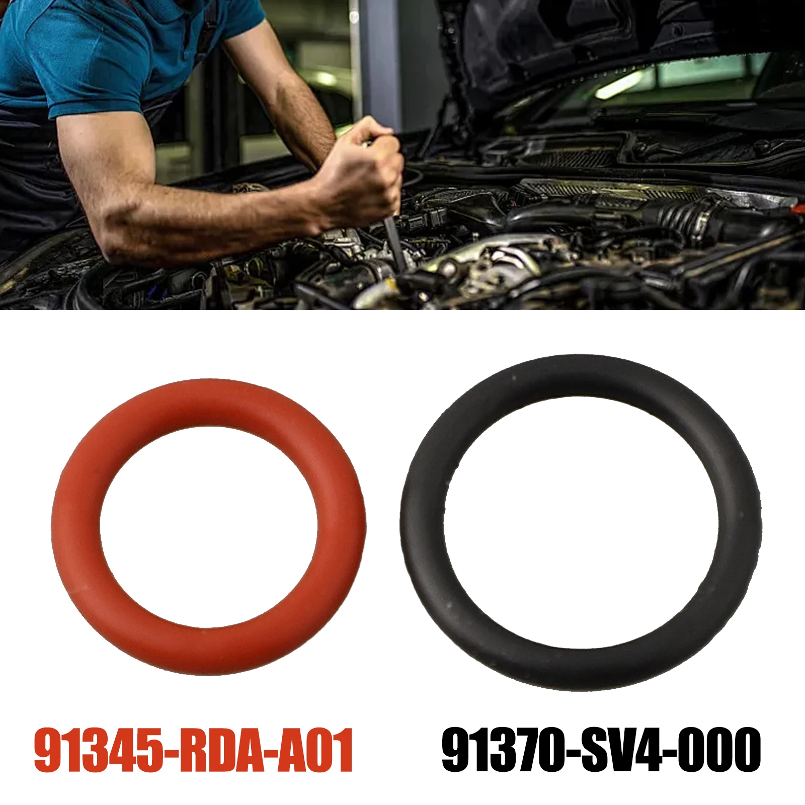 Уплотнительное кольцо для насоса гидроусилителя руля 91345-RDA-A01 + 91370-SV4-000, резиновые детали, хороший уплотнительный эффект для Acura TL 98-08, 2 шт.
Уплотнительное кольцо для насоса гидроусилителя руля 91345-RDA-A01 + 91370-SV4-000, резиновые детали, хороший уплотнительный эффект для Acura TL 98-08, 2 шт.