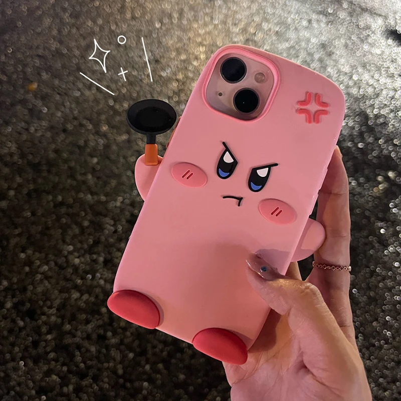 Kawaii Kirby Phone Case Silica Gel Anti-fall Pink Cute Sweet Girl Applicable To Apple 14 13 12 11 Pro Max XR XS Max Accessories
Kawaii Kirby Phone Case Silica Gel Anti-fall Pink Cute Sweet Girl Applicable To Apple 14 13 12 11 Pro Max XR XS Max Accessories