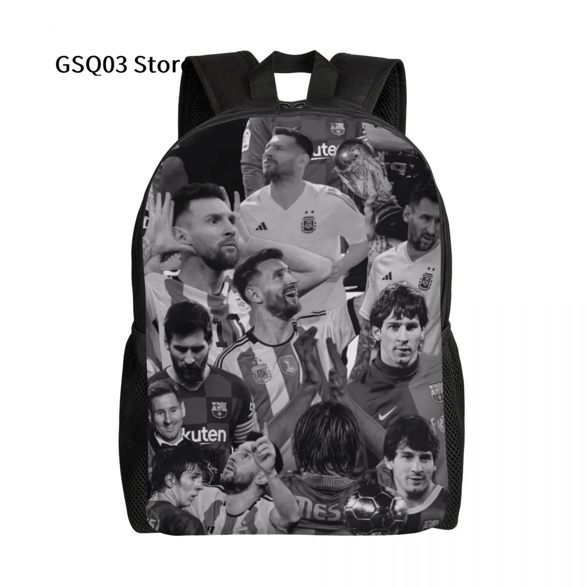 Messi Backpack Girl Boy Adult 15 Inch Double Strap Shoulder School Bookbag Water Resistant Fits Laptop
Messi Backpack Girl Boy Adult 15 Inch Double Strap Shoulder School Bookbag Water Resistant Fits Laptop