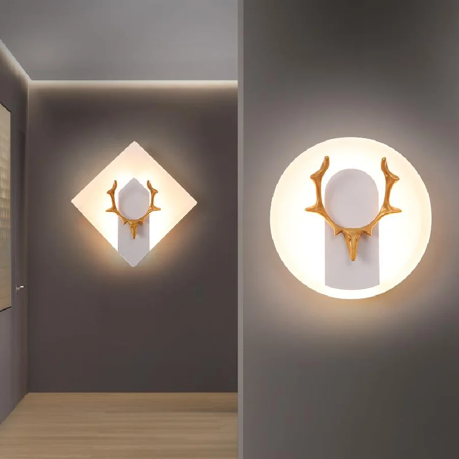 Modern LED Wall Lamp Foyer Corridor Bedroom Beside Lamp Iron+Acrylic Materials New Sconce Hotel Room Decoration Wall Light
Modern LED Wall Lamp Foyer Corridor Bedroom Beside Lamp Iron+Acrylic Materials New Sconce Hotel Room Decoration Wall Light