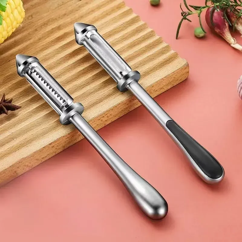 Fruit and Vegetable Peeler Stainless Steel Kitchen Accessories Alloy Sharp Peeler Potato Carrot Grater Peeler Kitchen Gadget
Fruit and Vegetable Peeler Stainless Steel Kitchen Accessories Alloy Sharp Peeler Potato Carrot Grater Peeler Kitchen Gadget