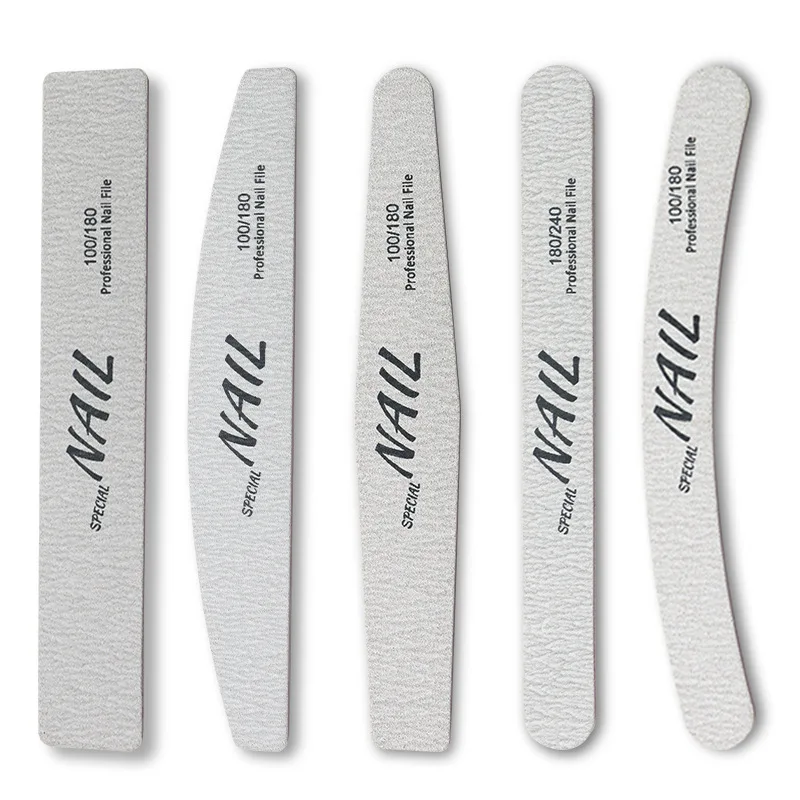 5Pcs Professional Nail Files Gray Color Reusable Double Sided Emery Board 100/180/240 Grit Nail Styling Tools For Home and Salon
5Pcs Professional Nail Files Gray Color Reusable Double Sided Emery Board 100/180/240 Grit Nail Styling Tools For Home and Salon