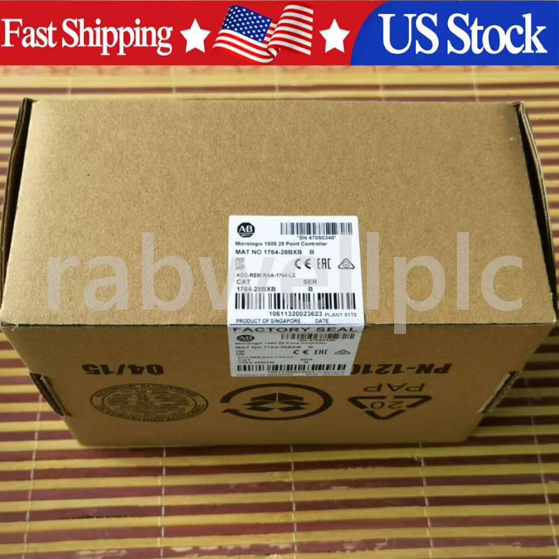 2020-2023 New Allen-Bradley 1764-28BXB SER B MicroLogix1500 28 Point Controller 
2020-2023 New Allen-Bradley 1764-28BXB SER B MicroLogix1500 28 Point Controller