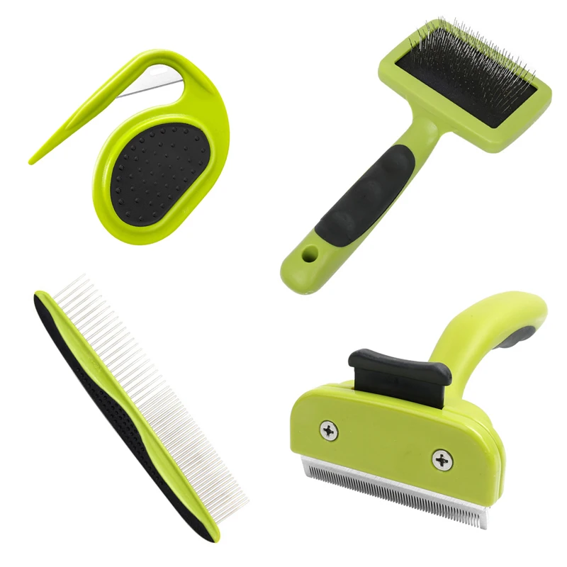 

New Dog Hair Remover Brush Pet Open Knot Comb Cat Puppy Hair Fur Shedding Grooming Trimmer Comb Blade Comb Cat Brush