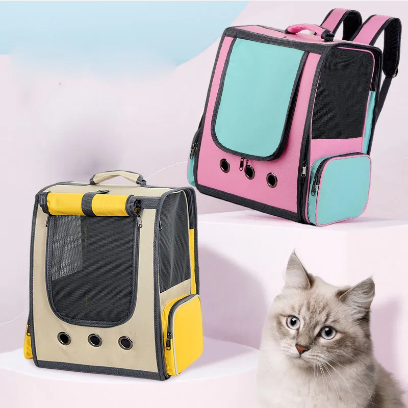 

High Quality Window Transport Carrying Breathable Travel Bag Astronaut Space Capsule Pet Carrier Backpack For Cat Dog Supplies