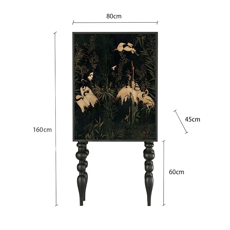 ZC Chinese Style Plans Crane Clothes Closet Collection and Storage Integrated Solid Wood Curio Cabinet High Foot Cabinet
ZC Chinese Style Plans Crane Clothes Closet Collection and Storage Integrated Solid Wood Curio Cabinet High Foot Cabinet