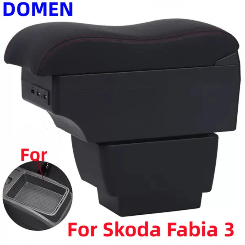 NEW For Skoda Fabia 3 Armrest 2015-2021 For Skoda Fabia III Combi Car Armrest Box USB Storage Box Car Accessories
NEW For Skoda Fabia 3 Armrest 2015-2021 For Skoda Fabia III Combi Car Armrest Box USB Storage Box Car Accessories