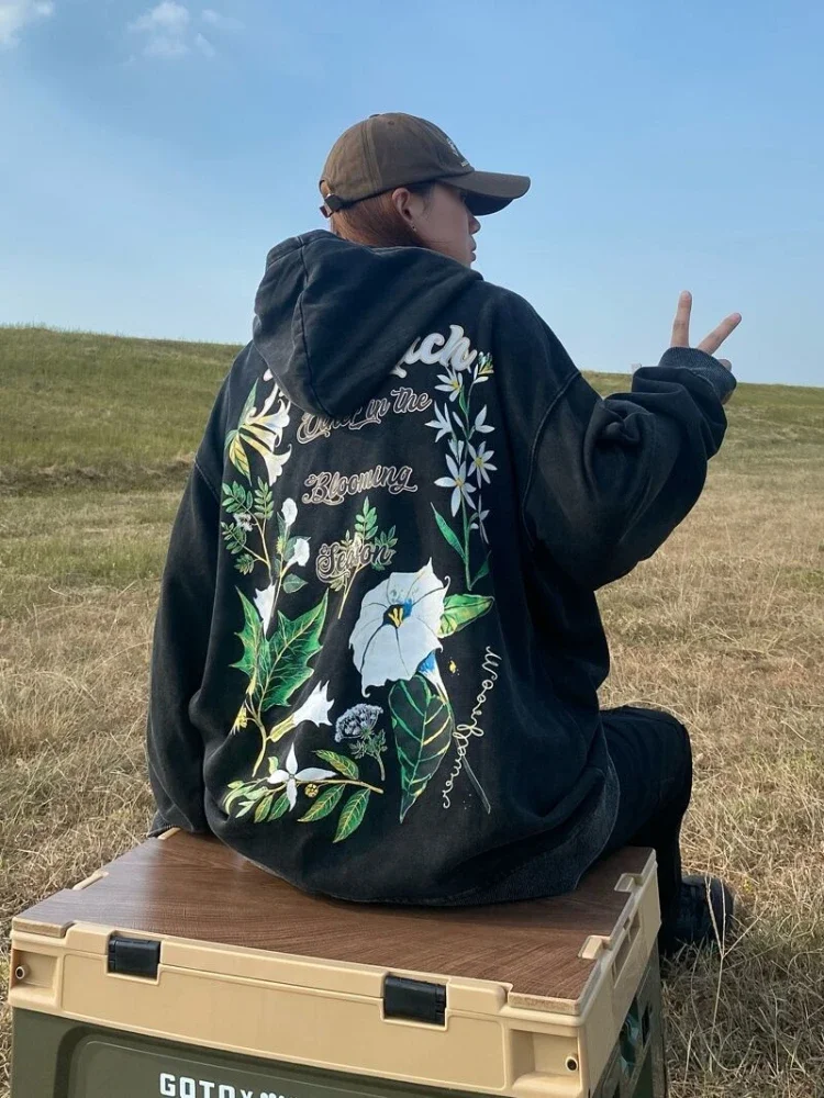 Punk Fleeced Sweatshirts for Man Hip Hop New Rock Hooded & High Quality Hoodies Pastel Color Free Shipping Offers Men's Clothing
Punk Fleeced Sweatshirts for Man Hip Hop New Rock Hooded & High Quality Hoodies Pastel Color Free Shipping Offers Men's Clothing