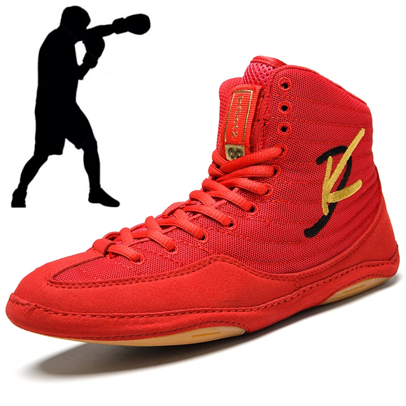 Brand New Men's Wrestling Boxing Boots Men's Women's Red Blue Professional Training Sneakers Men's Fighting Combat Shoes
Brand New Men's Wrestling Boxing Boots Men's Women's Red Blue Professional Training Sneakers Men's Fighting Combat Shoes