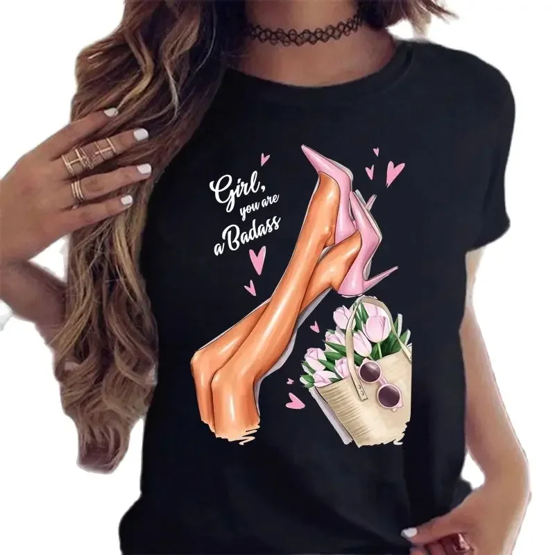 New Fashion City Girl Fashion Base White Cartoon Loose T-shirt Woman Graphic T Shirts Oversized Tops Vintage Clothes Kawaii Tee
New Fashion City Girl Fashion Base White Cartoon Loose T-shirt Woman Graphic T Shirts Oversized Tops Vintage Clothes Kawaii Tee